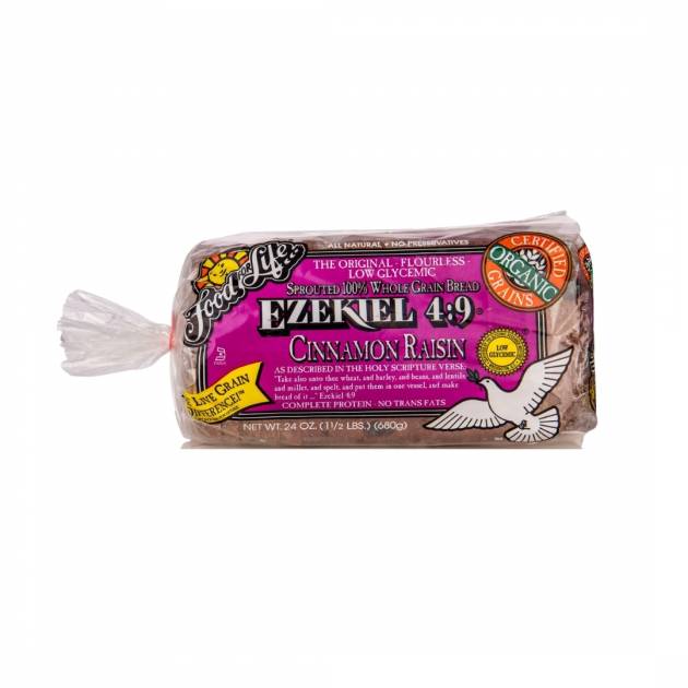 FFL EZEKIEL CINNAMON RAISIN SPROUTED