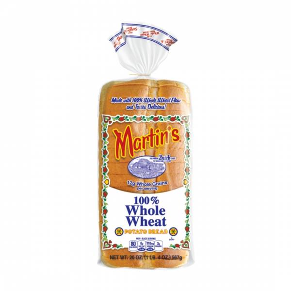 PAN MARTIN'S POTATO WHOLE WHEAT  SANDWICH (16 SLICES)