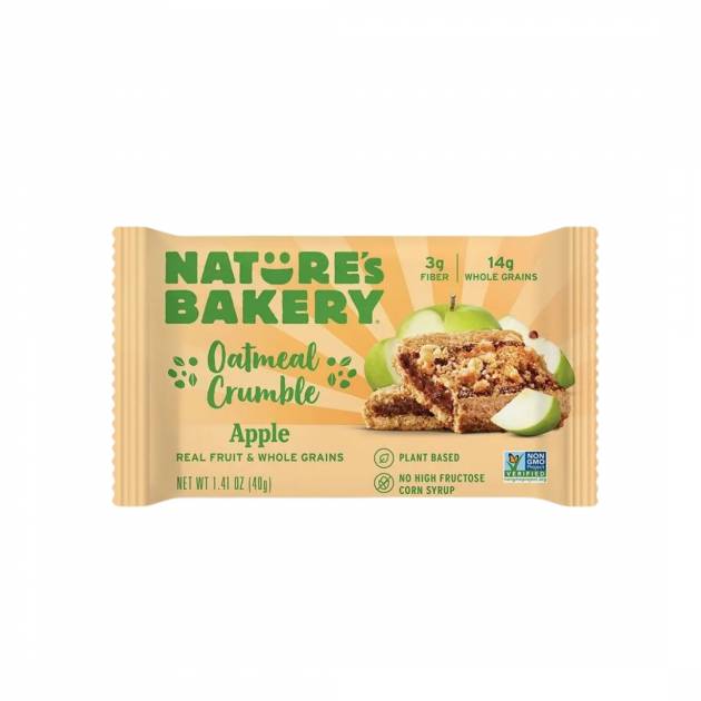NATURE'S B OATMEAL CRUMBLE APPLE