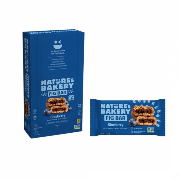 NATURE'S BAKERY BLUEBERRY DISPLAY