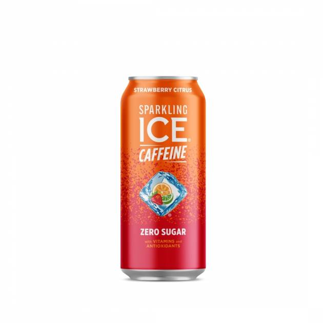 SPARKLING ICE + CAFFEINE STRAWBERRY CITRUS