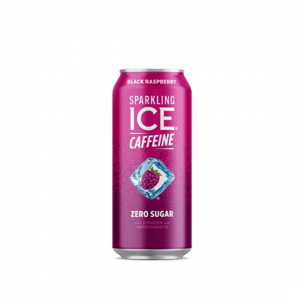 SPARKLING ICE + CAFFEINE BLACK RASPBERRY