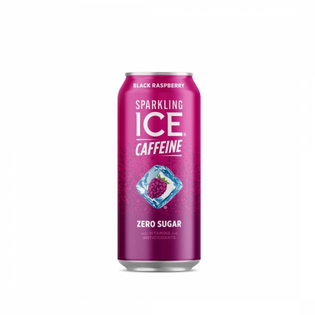 SPARKLING ICE + CAFFEINE BLACK RASPBERRY