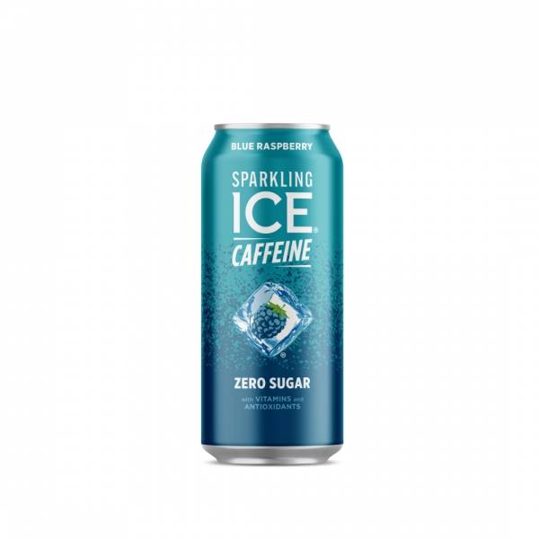 SPARKLING ICE + CAFFEINE BLUE RASPBERRY