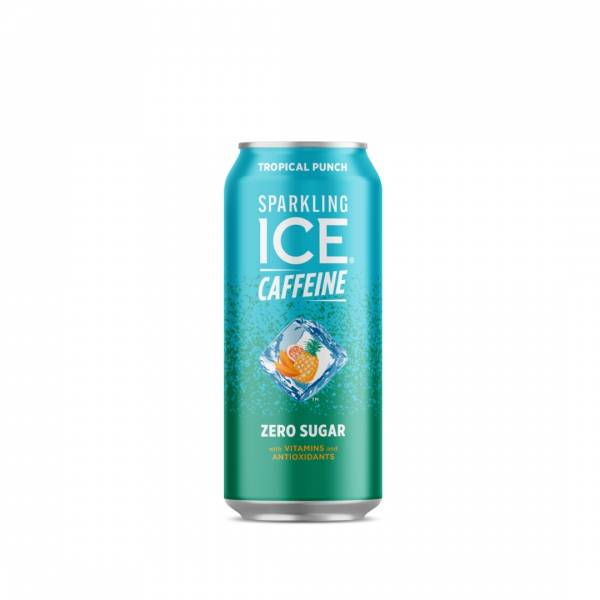 SPARKLING ICE + CAFFEINE TROPICAL PUNCH