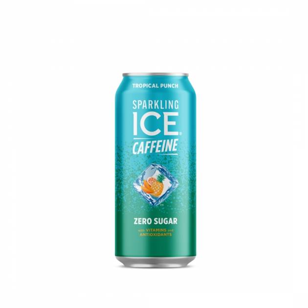 SPARKLING ICE + CAFFEINE TROPICAL PUNCH