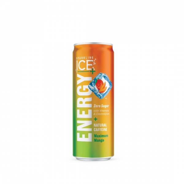 SPARKLING ICE + ENERGY MAXIMUM MANGO 12/12OZ