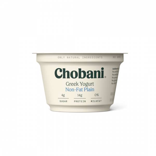 CHOBANI YOGURT GRIEGO NATURAL PLAIN 0 % GRASA