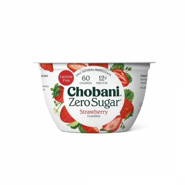 CHOBANI ZERO SUGAR STRAWBERRY