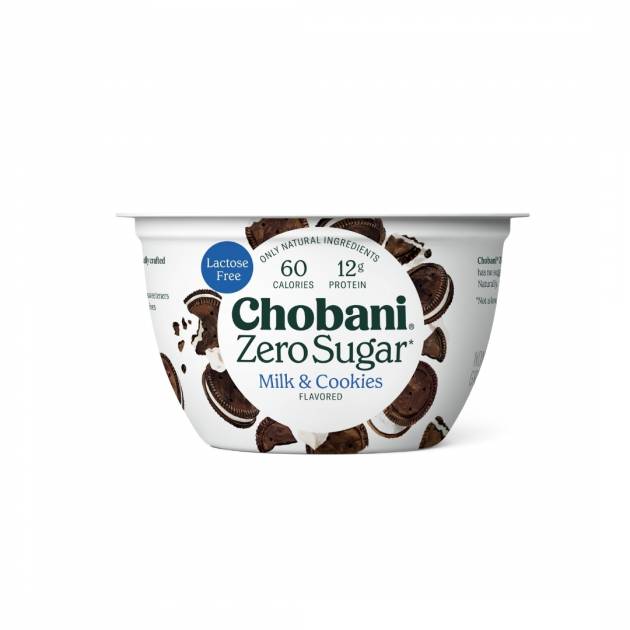 CHOBANI ZERO SUGAR MILK & COOKIES