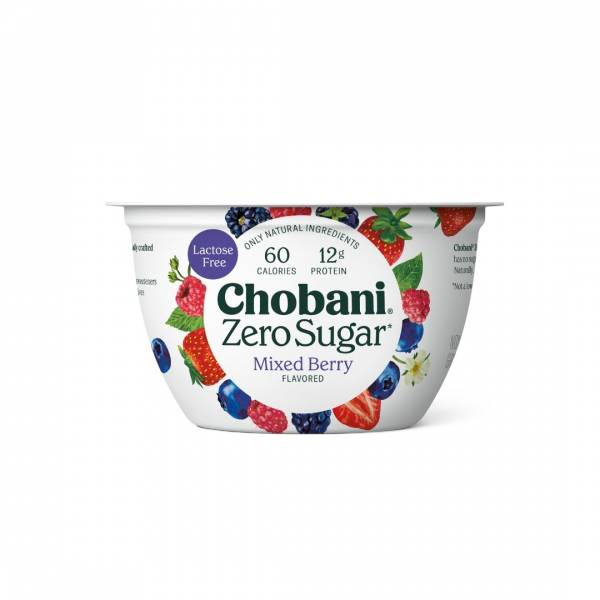 CHOBANI ZERO SUGAR MIXED BERRY