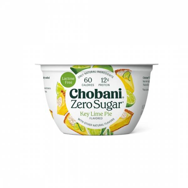 CHOBANI ZERO SUGAR KEY LIME PIE