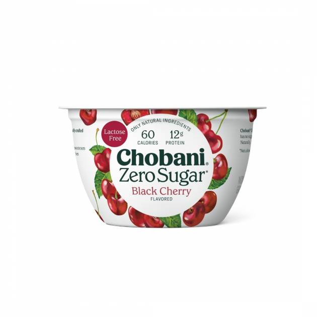 CHOBANI ZERO SUGAR BLACK CHERRY