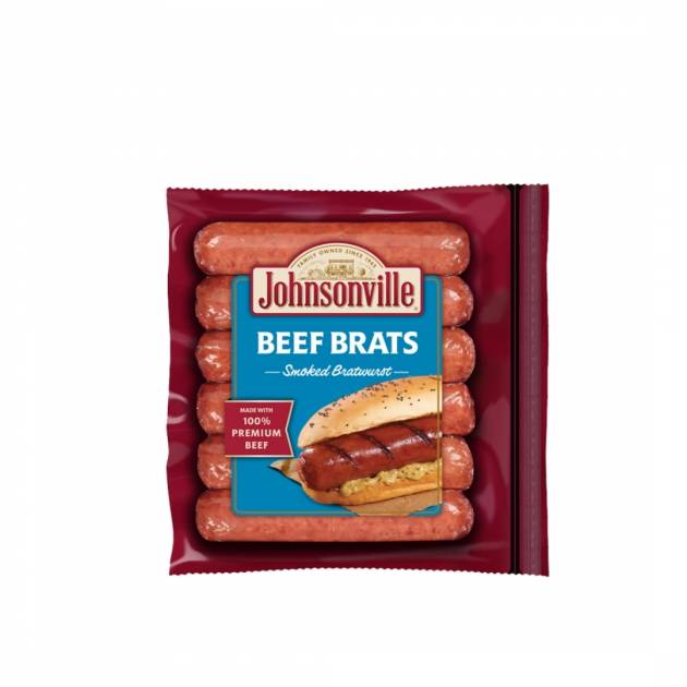 JVL BEEF BRAT 10/12 OZ
