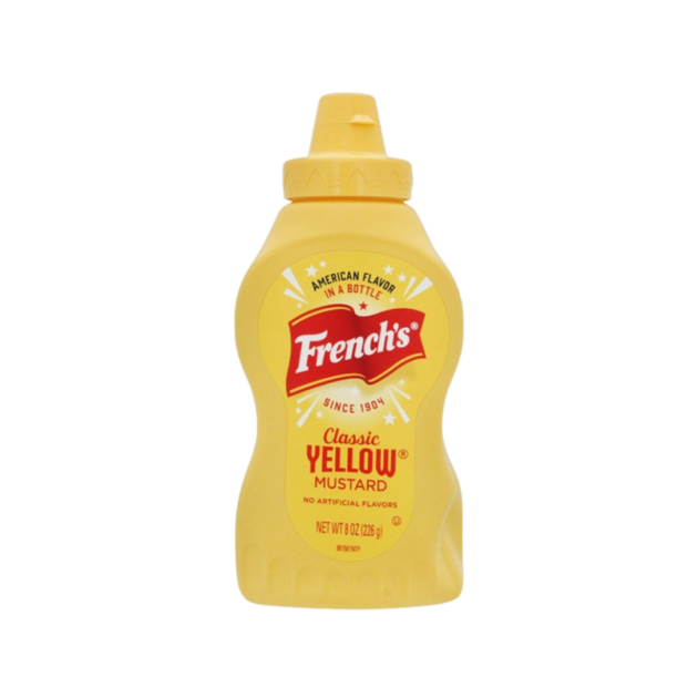 FRENCH'S MOSTAZA YELLOW 8 OZ