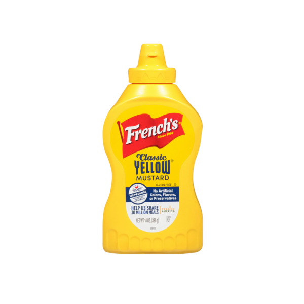 FRENCH'S MOSTAZA YELLOW 14 OZ