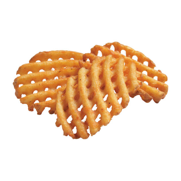 SIMPLOT FRIES SEAS LATTICE SAVORY BATTERED